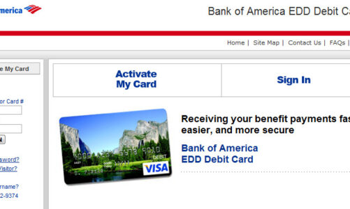 Bank of America edd – CARD ONLINE ACTIVATION
