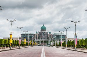 Perdana Putra government building in Putrajaya, Malaysia