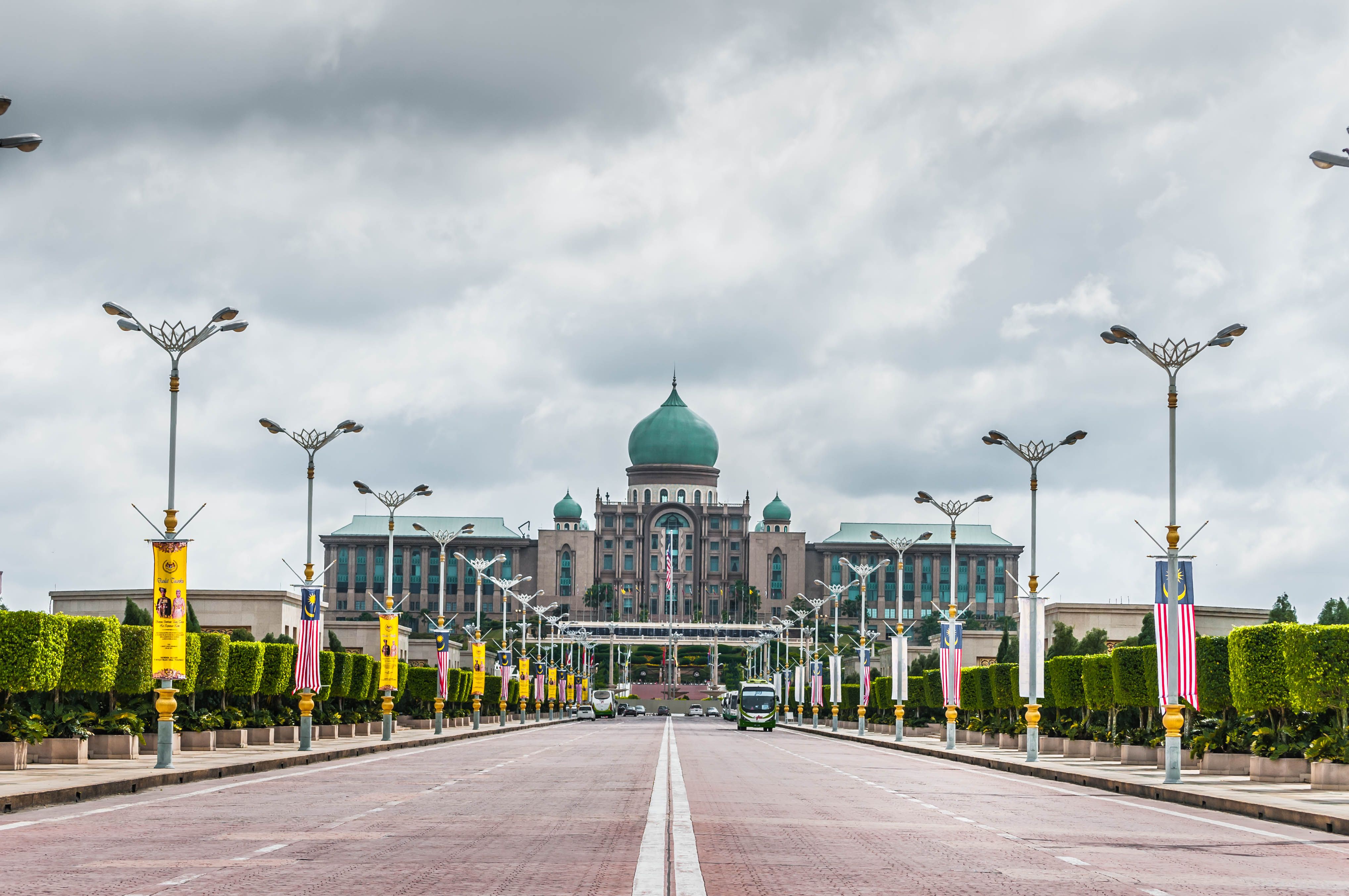 Perdana Putra government building in Putrajaya, Malaysia
